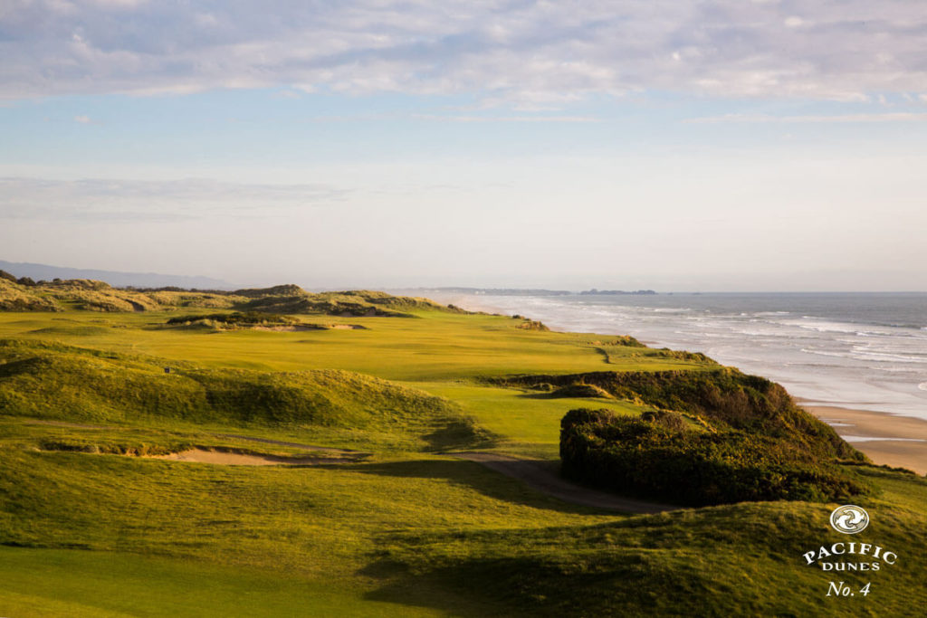 View of Brandon Dunes golf course in Oregon